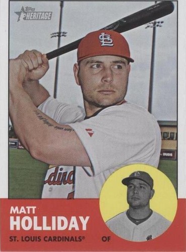 2012 Topps Heritage - Matt Holliday #190