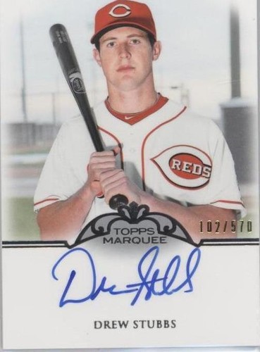 2011 Topps Marquee - Drew Stubbs #MM-DS