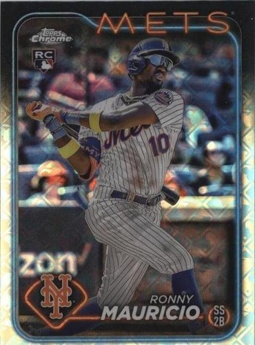 2024 Topps Chrome Logofractor Edition - Ronny Mauricio #28