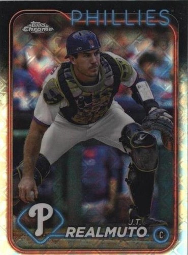 2024 Topps Chrome Logofractor Edition - J.T. Realmuto #261