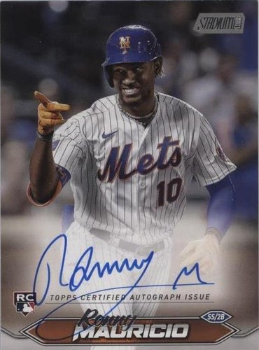 2024 Topps Stadium Club - Ronny Mauricio #SCBA-RM