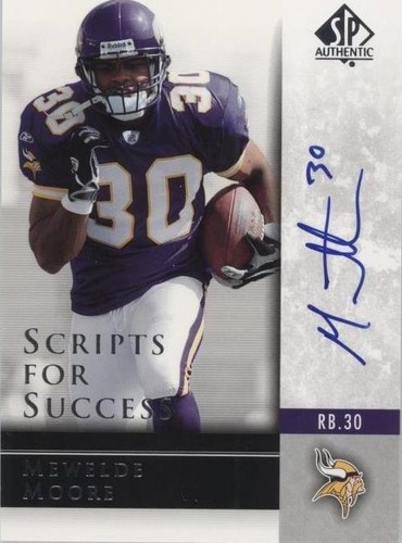 2004 SP Authentic Mewelde Moore #SS-MM