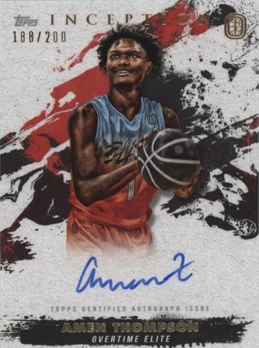 2021-22 Topps Inception OTE Overtime Elite - Amen Thompson #IA-AT3