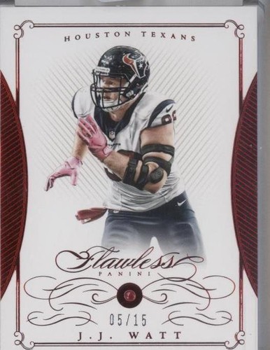 2015 Panini Flawless J.J. Watt #8