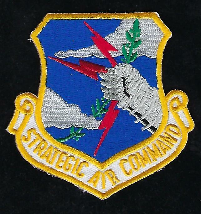 Strategic Air Command 3/" Patch.