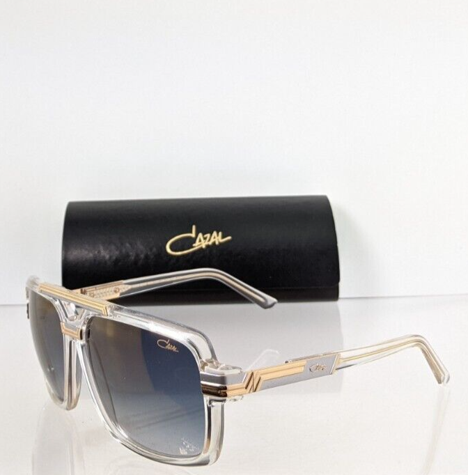 Pre-owned Cazal Brand Authentic  Sunglasses Mod. 8042 Col. 003 Crystal 8042 61mm Frame In Blue