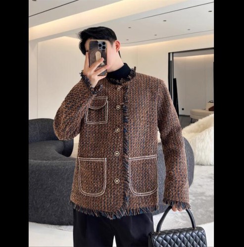 【自宅試着のみ】Wool-Blend Fancy Tweed Jacket Lucia Jacket in Wool Blend Tweed – fbrq.com