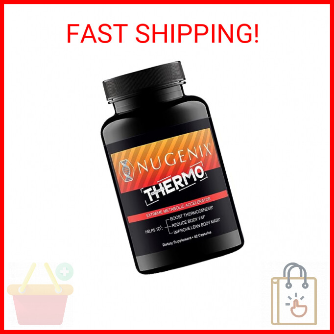 Nugenix Thermo - Thermogenic Fat Burner Supplement Pills for Men, Extreme Metabo
