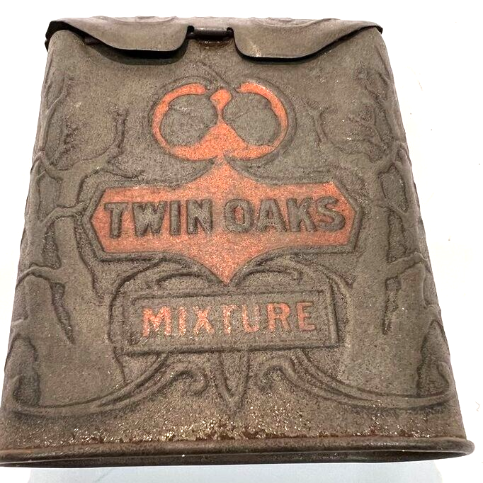 Vintage Twin Oaks Tobacco Tin | eBay Vintage Twin Oaks Tobacco Tin | eBay