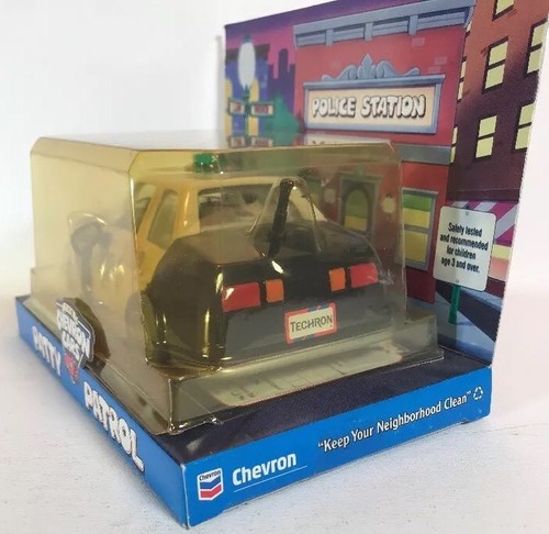 The Chevron Cars Patty Patrol Police Car Toy Collectible NEW