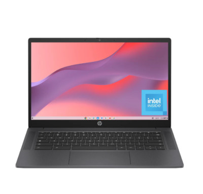 HP Chromebook Laptop Computer 14'' HD Intel N-series 4 GB memory; 64 GB eMMC