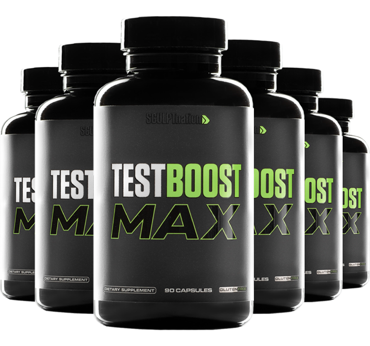 SCULPTnation TEST BOOST MAX 6 PACK Richmondhealthshop