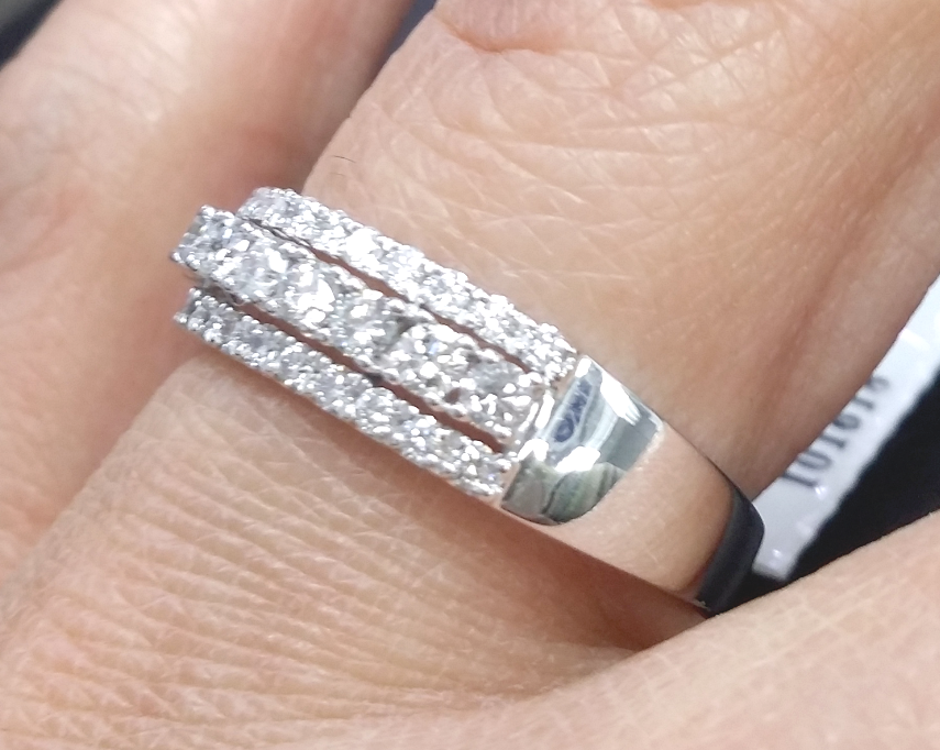 Pre-owned Handmade Deal 0.75 Ctw Natural Round Diamond Engagement Wedding Band In 14k Gold. In White