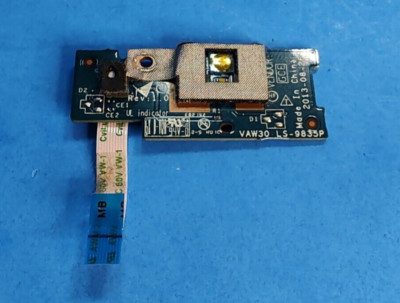 Dell Latitude E5440 Laptop Power On Button Board w/Ribbon Cable LS-9835P