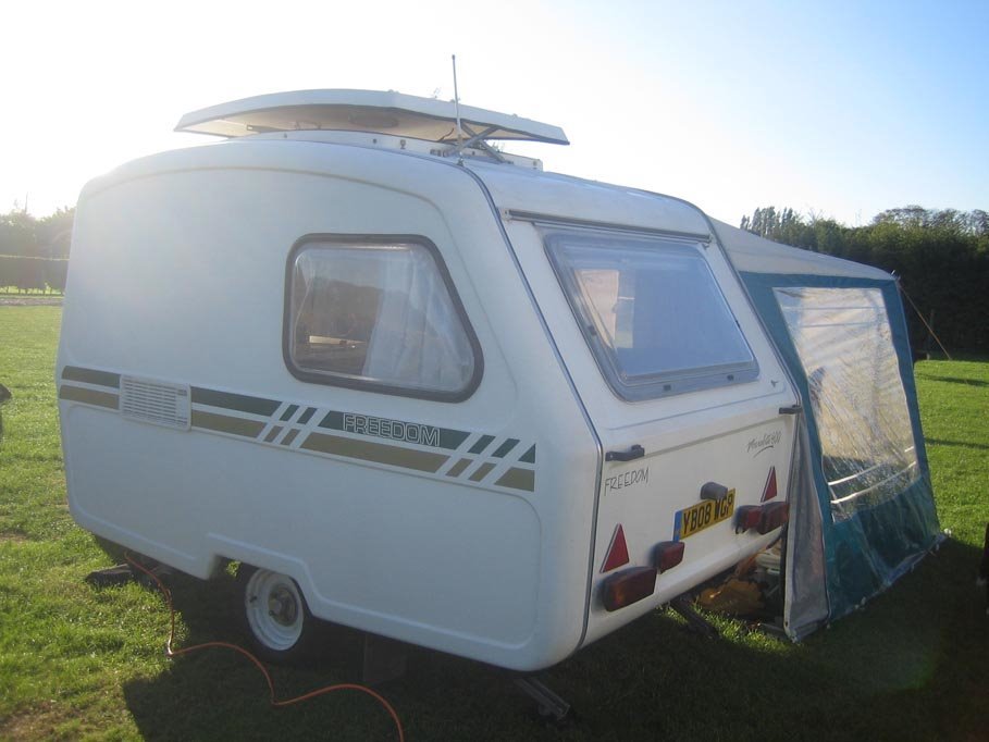 Freedom Microlite 2 berth caravan with pop up roof for sale in Lower