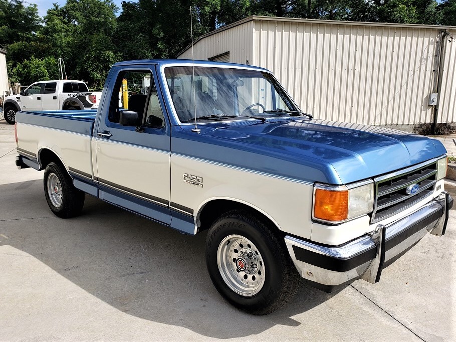 1991 Ford F150 Lariat Reg Cab Short Bed New Paint Low Miles 100 Pics V8
