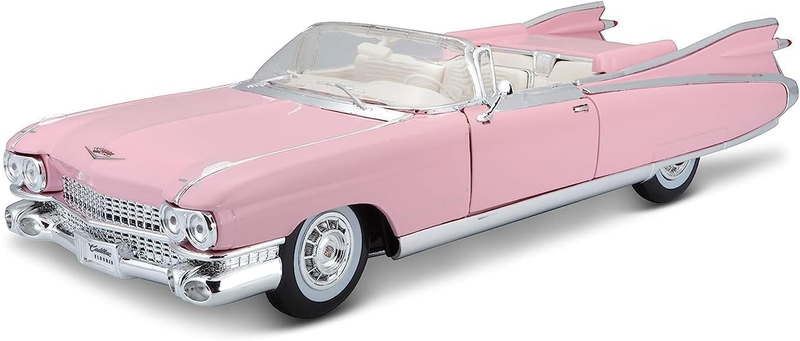 d*3様 Colette Blanc コレットブラン様　トムキャット　ピンクッシ 1959 Cadillac Eldorado Biarritz Diecast Model Car 1:18 Scale Die