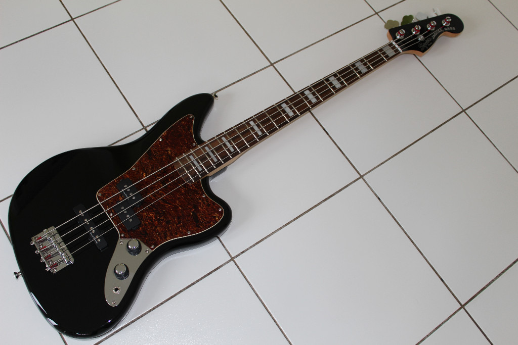 Fender Squier Vintage Modified Jaguar Bass Guitar, 34" long scale in