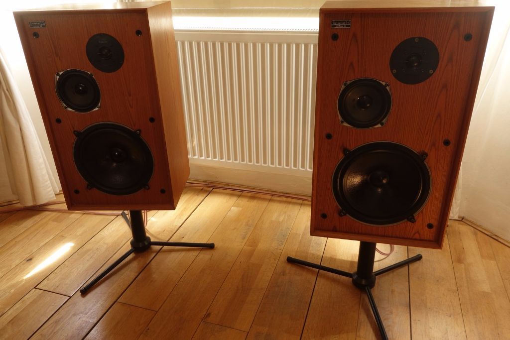 Vintage Celestion Heavy Duty Tripod Speaker Stands in Balham, London