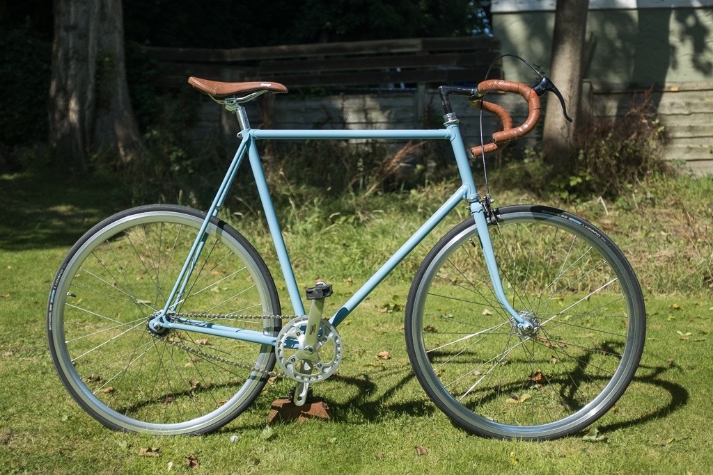 Raleigh Eclipse Bicycle Fixie Conversion fixed gear bike, Reynolds