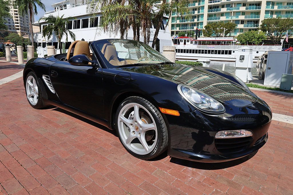 2009 Porsche Boxster 2dr Roadster 35665 Miles Black Convertible 2.9L FLAT 6 CYLI