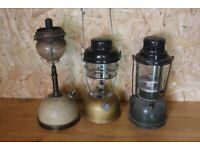 WANTED old Tilley lamps or similar pressure lamps or spares