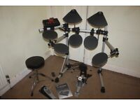 Yamaha DTXPLORER Electronic Drum Kit including Owner's Manual, Stool and Drum Sticks ~ £225