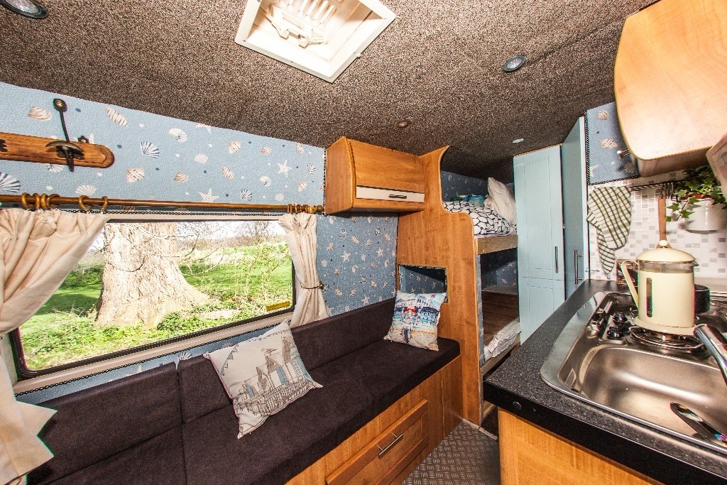 campervan with toilet 4 berth ready to drive and rent in Brighton