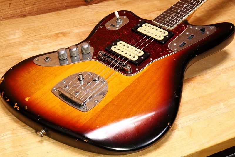 Fender Kurt Cobain Jaguar ROAD WORN Left Handed Nice Lefty