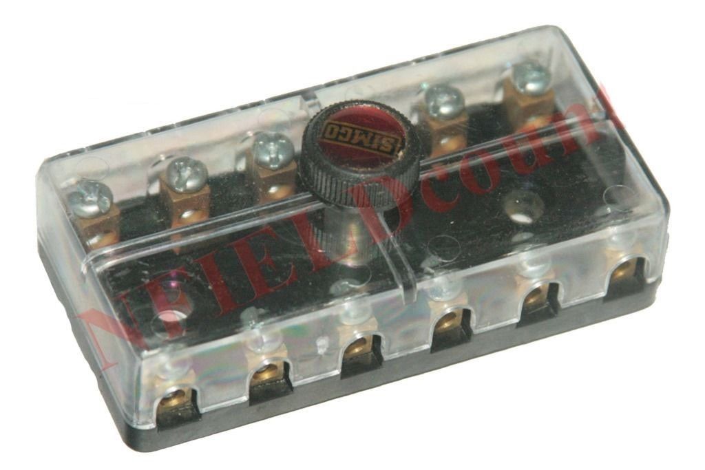 12 Volt Fuse Box Holder 6 Poles Way For Jeeps And Tractors  
