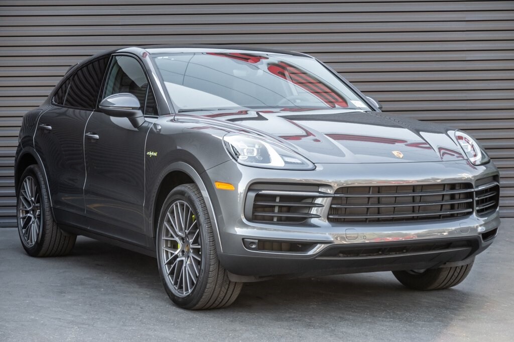 2020 Porsche Cayenne S Hybrid 21 Miles Quartzite Gray Metallic 4d Sport