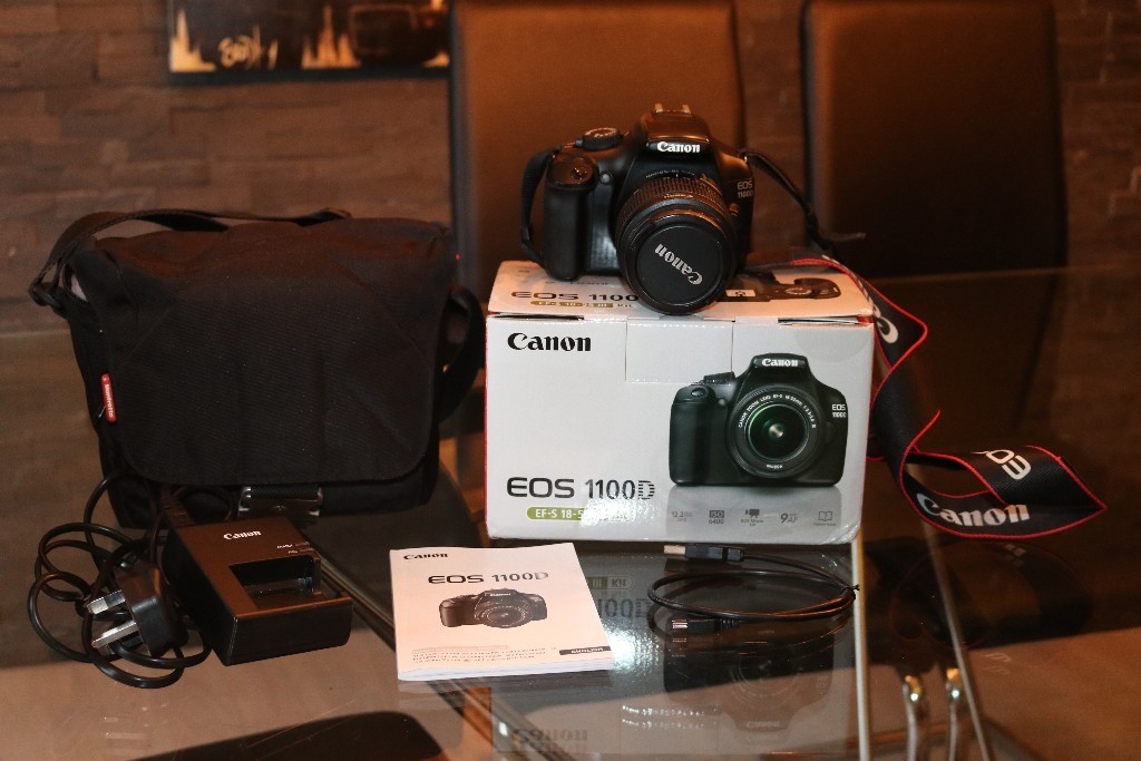 Canon EOS 1100D (Kit w/ 18-55mm Lens) + Accessories | in Newtownards ...