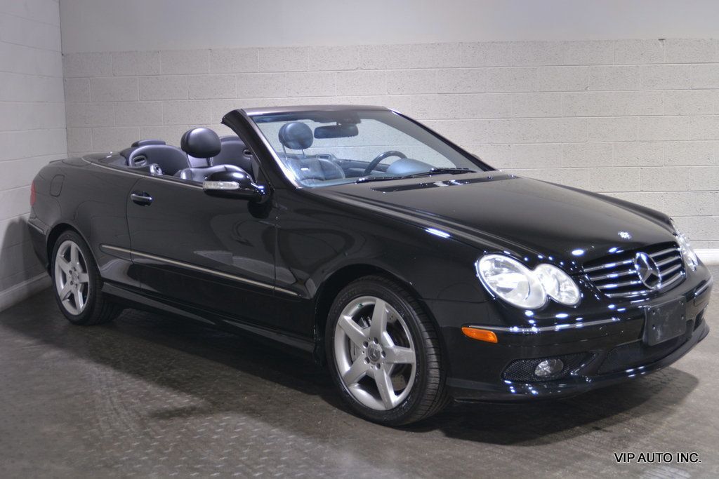 Mercedes-Benz CLK Black with 64,345 Miles, for sale!