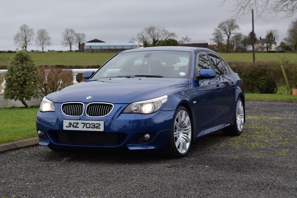 BMW 530D M SPORT E60 2007 £6800 (INTERLAGOS BLUE) in