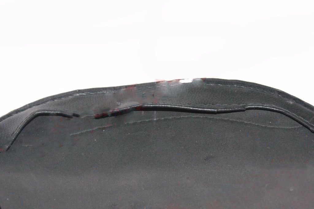 Vespa Front Saddle Spring Seat Cover Black Faux Leather  