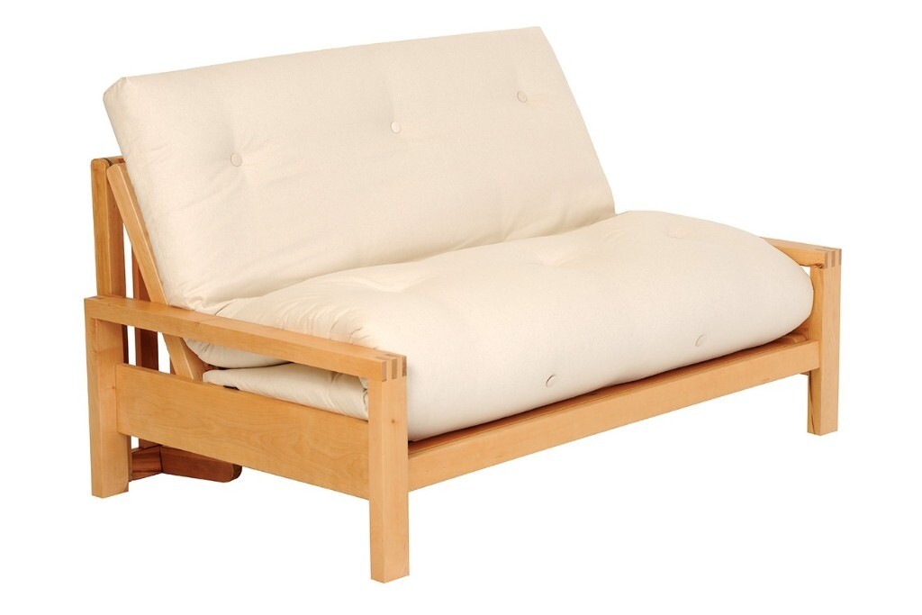 Futon Company Sofa Bed : Futon Company Oke Solid Oak 3 Seater Sofa Bed