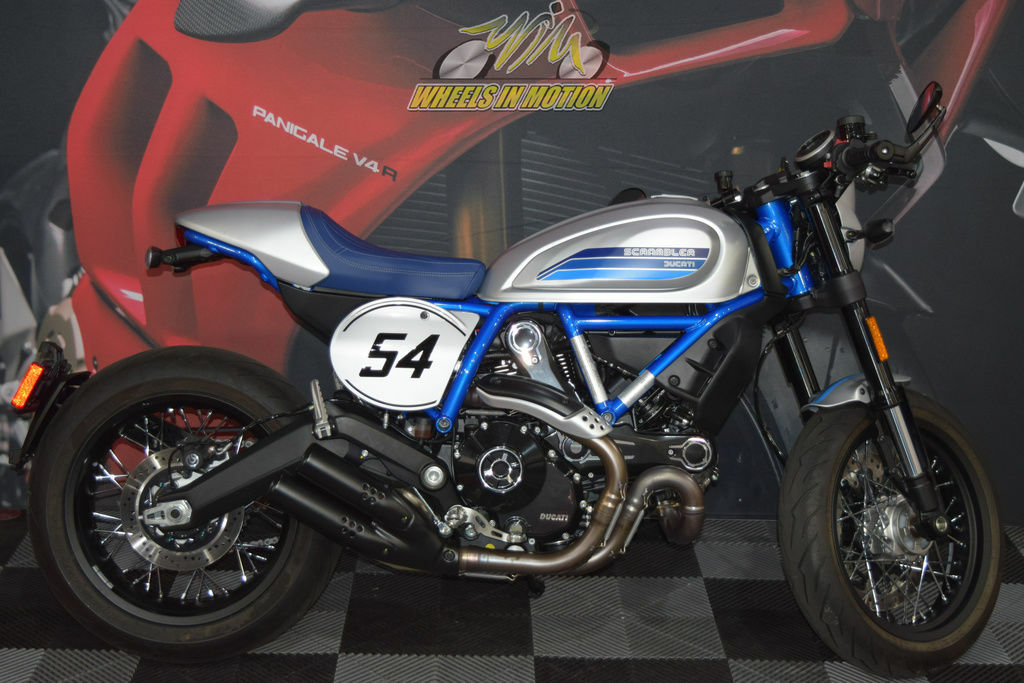 ducati scrambler silver ice