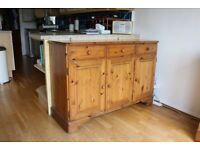 Ducal Pine Sideboard and Display Dresser