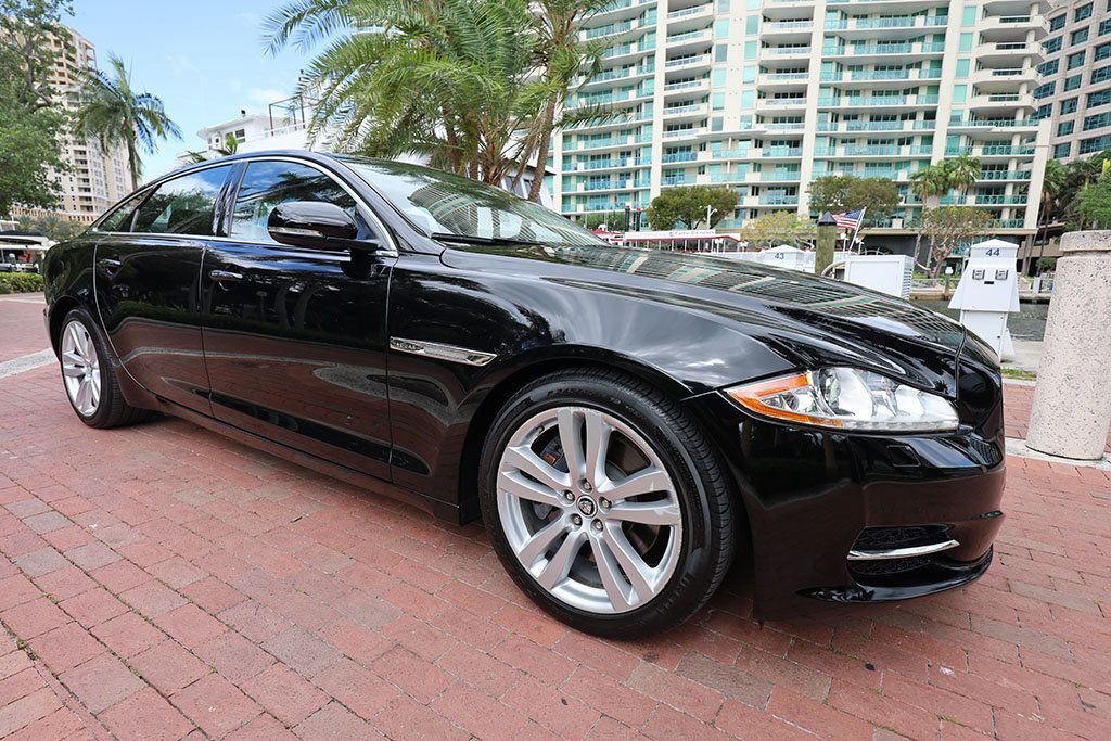 2011 Jaguar XJ 4dr Sedan XJL 71019 Miles Ebony Sedan 5.0L 8 CYLINDER 6-Speed Aut