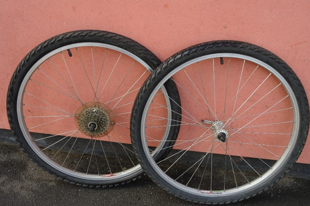 Mountain Bike Wheel Set 8 Speed Cassette 26 Inch Fast Roll ...