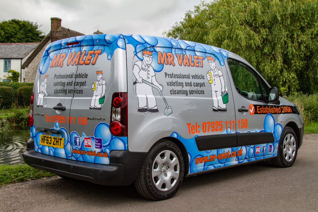 Mobile Valeting Business MR VALET for sale. Established 10 years