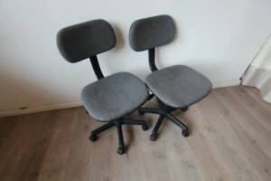 * RRP $100 * 2x Office Chairs or Student Chairs Adjustable on Wheels St Kilda East Glen Eira Area Preview