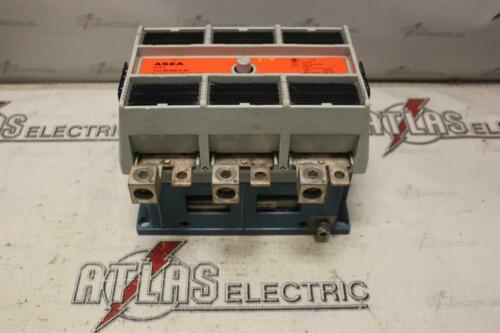 ASEA EG 630-2UL Size 6 Contactor 400HP at 480 Volt 540 Amp Continuous 440-480 Vo