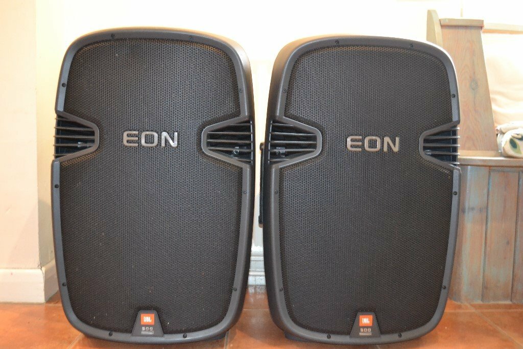 JBL EON515 450w active speaker crown 600w amp fitted weight 14g size