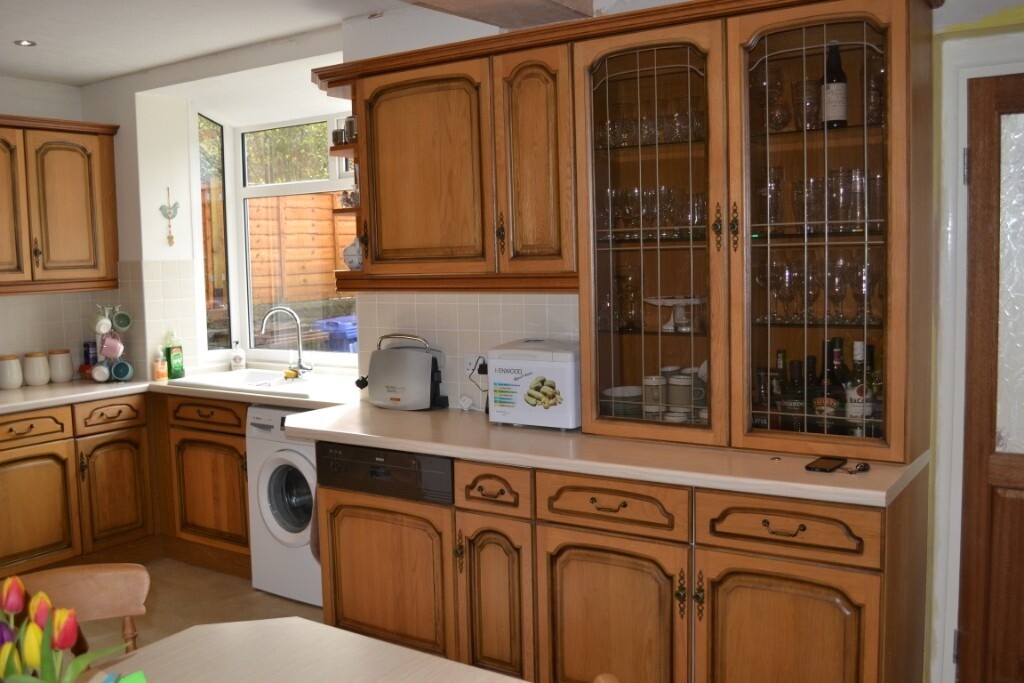 Solid Oak Kitchen unit Doors for sale in Brierfield, Lancashire Gumtree