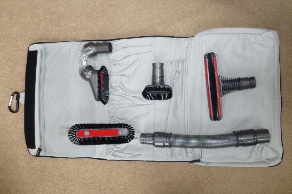 DYSON TOOLS AND STORAGE BAG FOR DYSON V6 VACUUM CLEANER in Hedge End