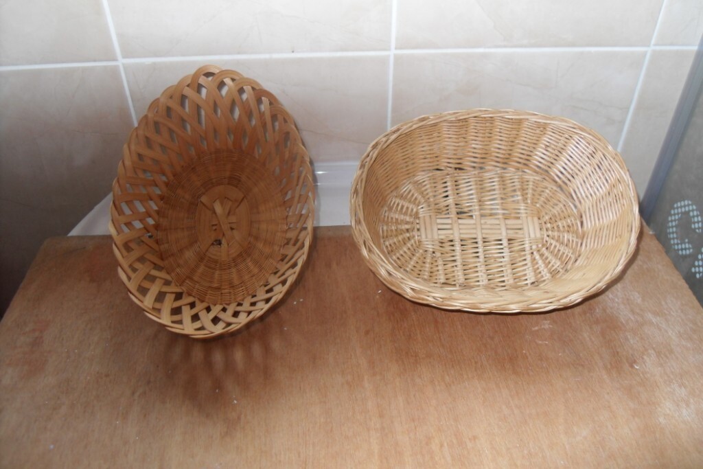 Three Small Wicker Baskets £10 in Kingswood, Bristol Gumtree