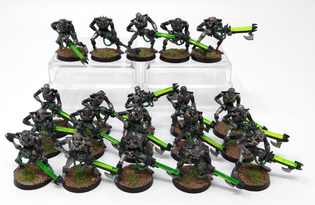 模型製作用品 Necron Warriors_old A set of old necron Warriors I found on my country's version