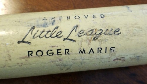 Vintage Coast to Coast Leaguer Roger Maris Wooden Baseball Bat Great Condition