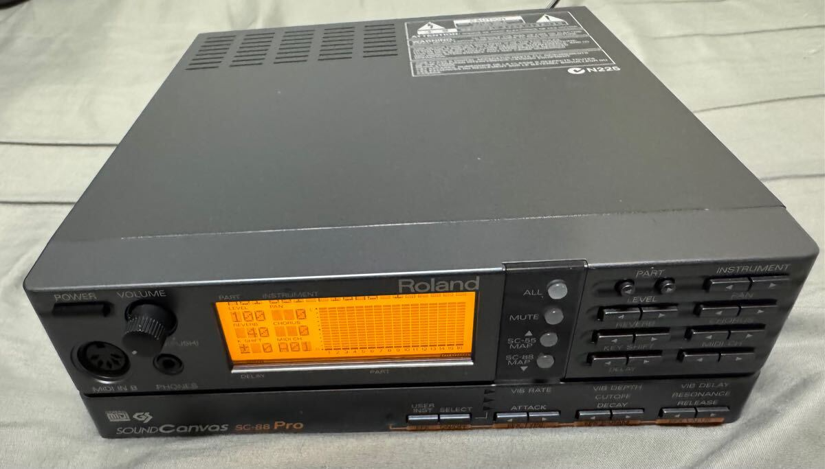Roland SC-88 pro SOUND Canvas General MIDI Sound Source